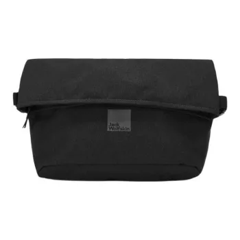 Jack Wolfskin Polyester Portable Crossbody Bag Shoulder Bag Regular Unisex Dark Gray