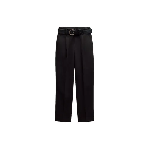 ZARA Suit Trousers Women's Black