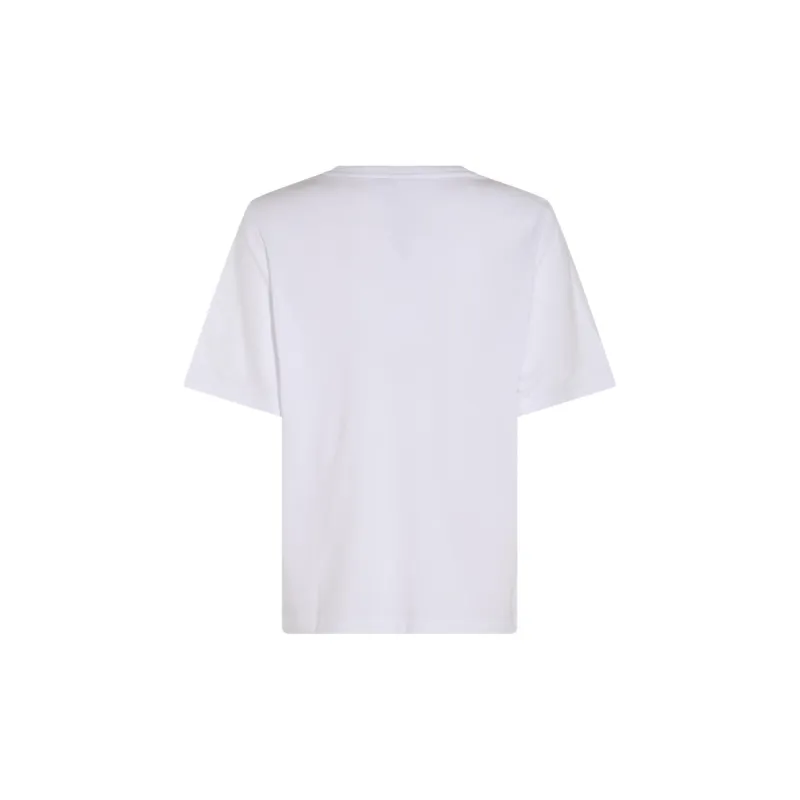 Maison Kitsune Fox Head Patch Crewneck T Shirt-1