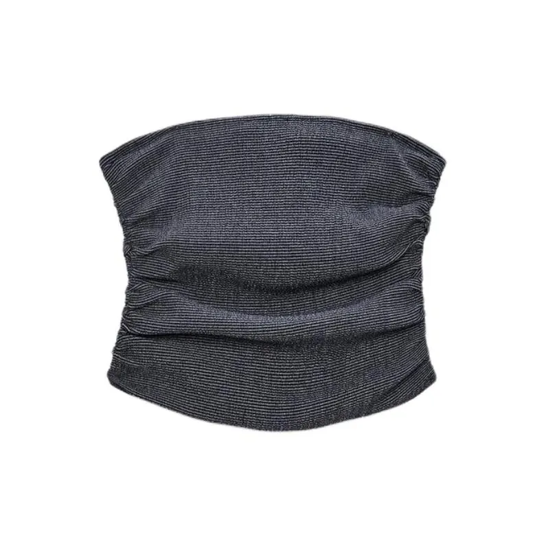 ZARA Strapless Top Women's Indigo-1