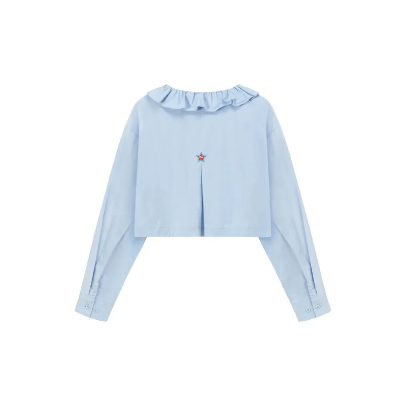 CHUU Shirts Women's Blue-1