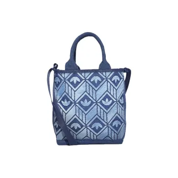 Adidas Originals Denim Bucket Bag, Handbag, Crossbody Bag, Shoulder Bag Unisex Blue