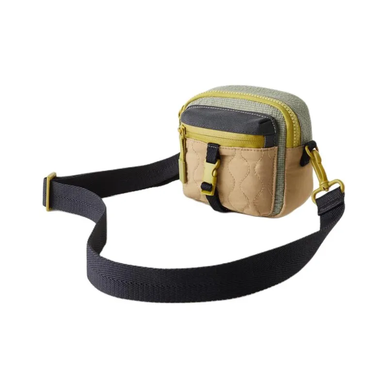 ZARA Polyester With Nylon Crossbody Bag Regular Men's Khaki Green-3
