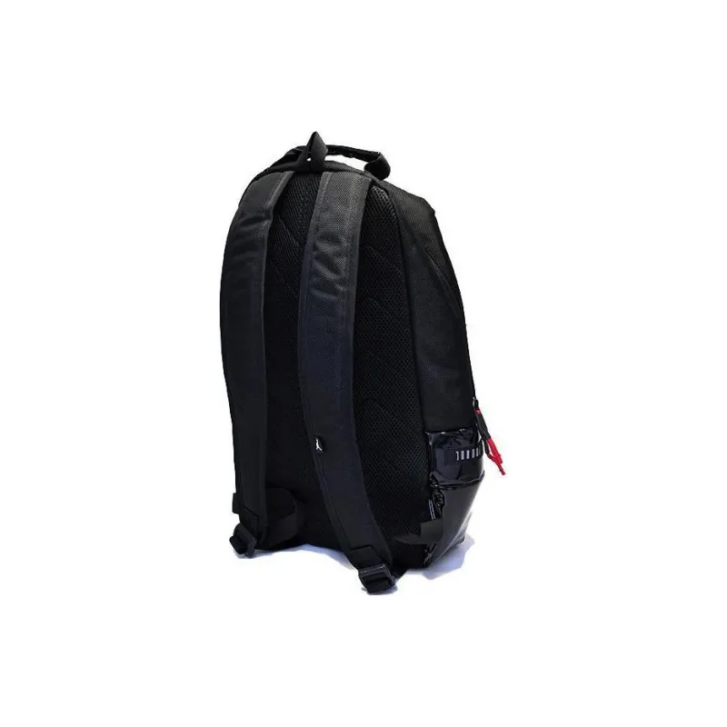 Jordan Nylon Fabric Basketball Bag Backpack Regular Men's Black Red-3
