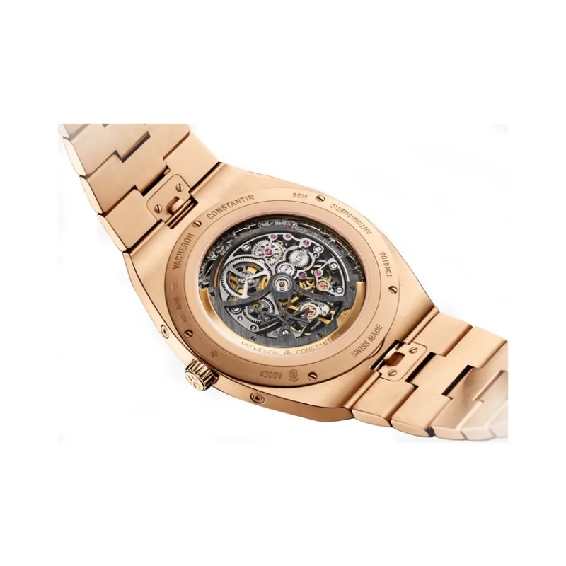VACHERON CONSTANTIN Overseas Collection Automatic Mechanical Movement Men's Watches Watch 41.5mm Cut-Out Dial-4