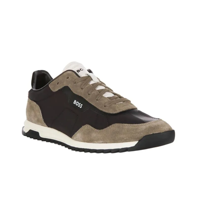 HUGO BOSS Low Top Casual Shoes Men's Brown-2