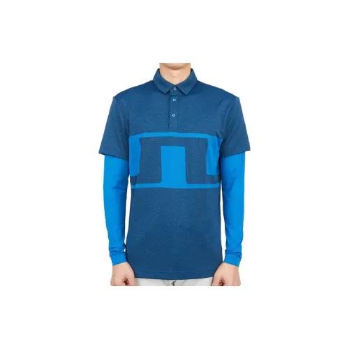 J.Lindeberg Polo Shirts Men Blue