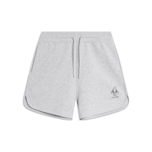 LiNing x Disney Casual Shorts Women's Heather Gray