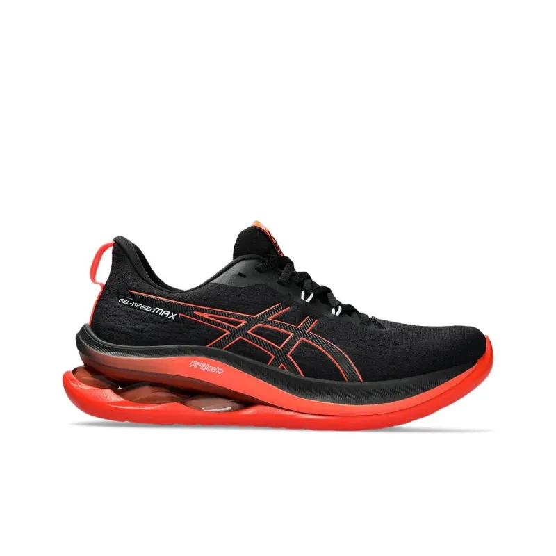 Asics Gel Kinsei Max Black Sunrise Red-1