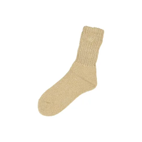 New Balance Mid Calf Socks Unisex 1 Pack Khaki