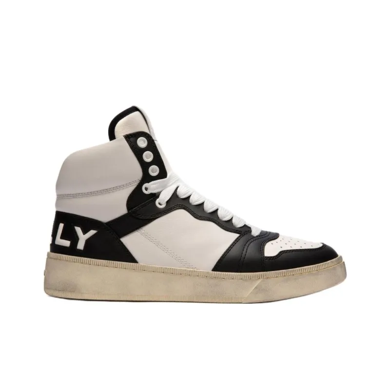 BALLY High-top Leather Sneakers-1