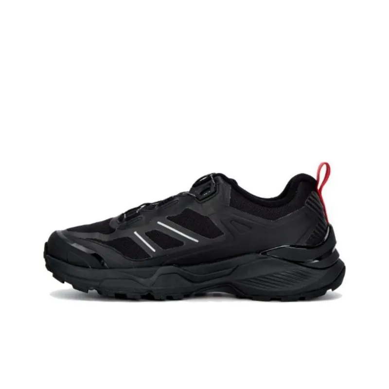 THE NORTH FACE ENERGY TECH LITE Cushioning, Wear Resistant Low Top Mountaineering & Hiking Shoes Men's Black-0