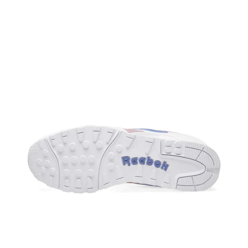 Reebok Anti-Slip And Wear-Resistant Support Lightweight Low-Top Running Shoes Men's White Blue-3