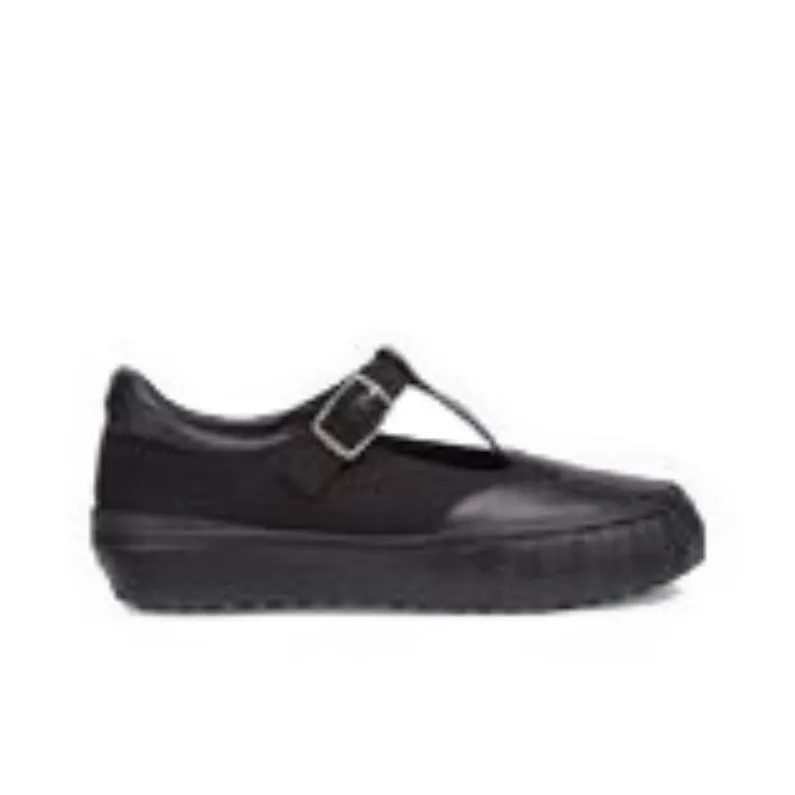 FENDI Platform Stylish Skateboarding Shoes Men's Black-1