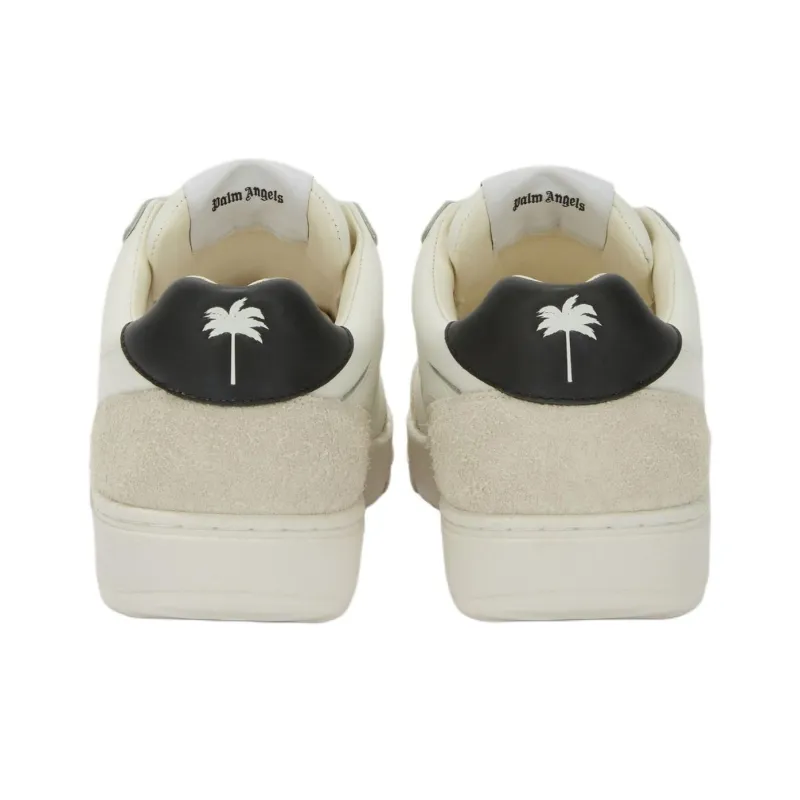 PALM ANGELS Palm Beach University Leather Sneakers-3