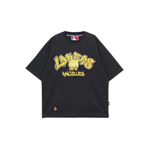 Nba JACK&JONES X Lakers Nba T-Shirts Unisex