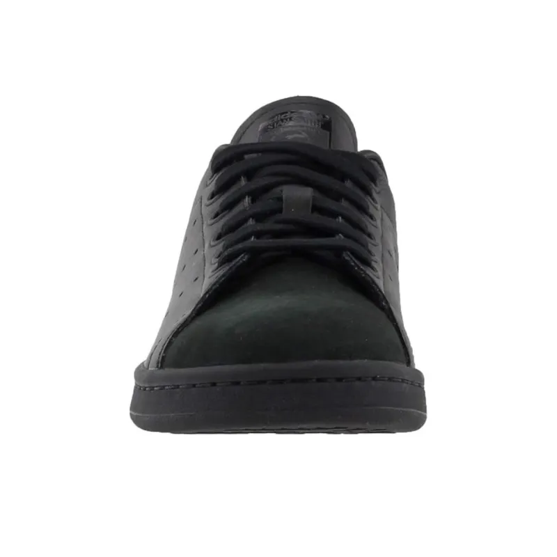 Adidas Stan Smith Triple Core Black Suede Toe-2