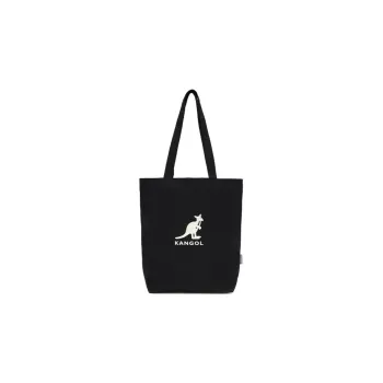 KANGOL Nylon Shoulder Bags Handbags Small Size Unisex Black
