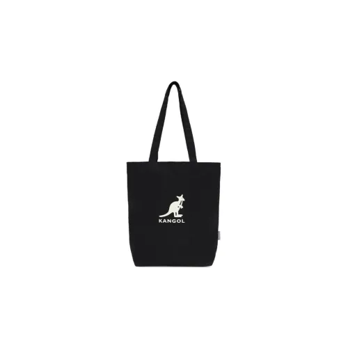 KANGOL Nylon Shoulder Bags Handbags Small Size Unisex Black
