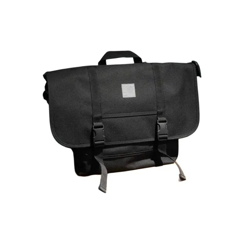 Carhartt WIP Canvas Messenger Bag, Crossbody Bag, Shoulder Bag Unisex Black-1