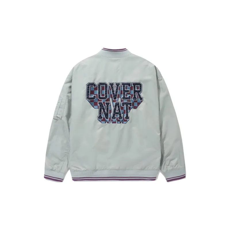 COVERNAT SS24 Baseball Jacket Unisex Mint-1
