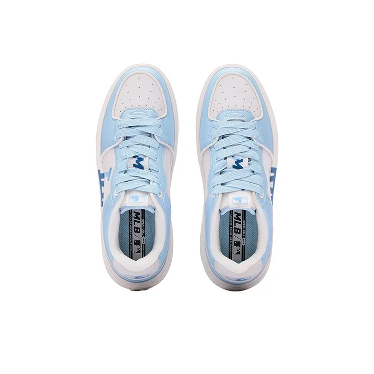 MLB Chunky Liner 24SS Los Angeles Dodgers Slip Resistant Low Top Skateboard Shoes Unisex Light Blue-2
