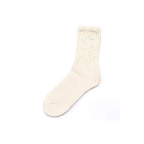 New Balance Mid Calf Socks Unisex 1 Pack Apricot