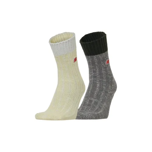 New Balance Mid Calf Socks Unisex 2 Pack