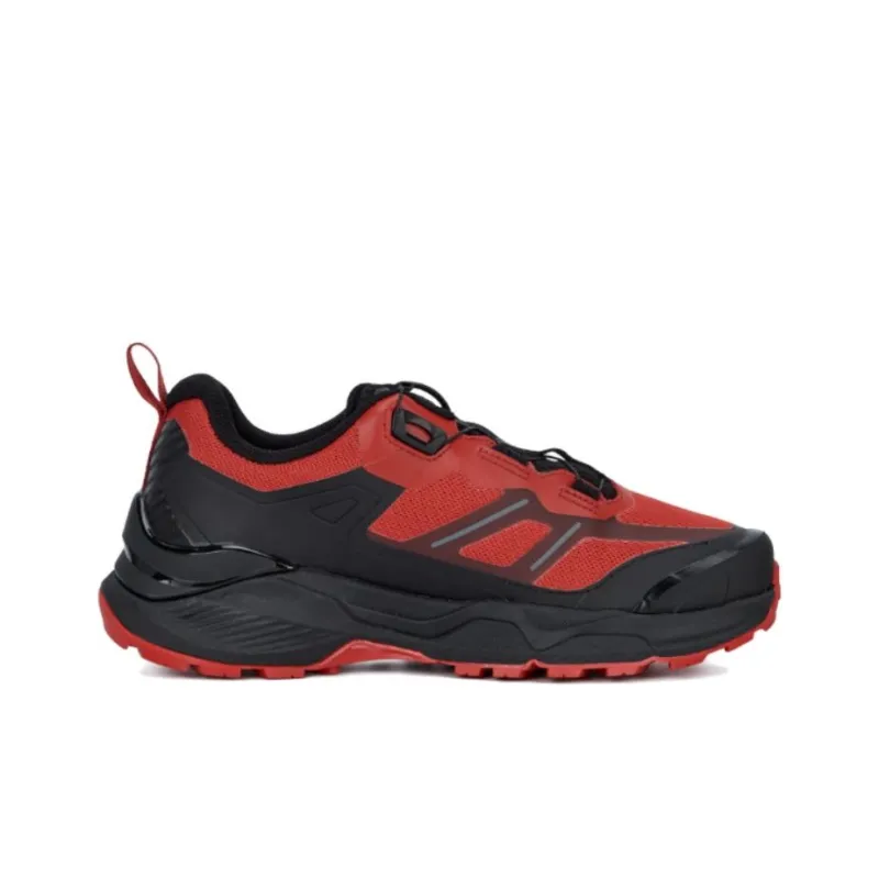 THE NORTH FACE ENERGY TECH ALPHA BOA GTX Cushioning, Wear Resistant Low Top Outdoor Shoes Unisex Black Red-1