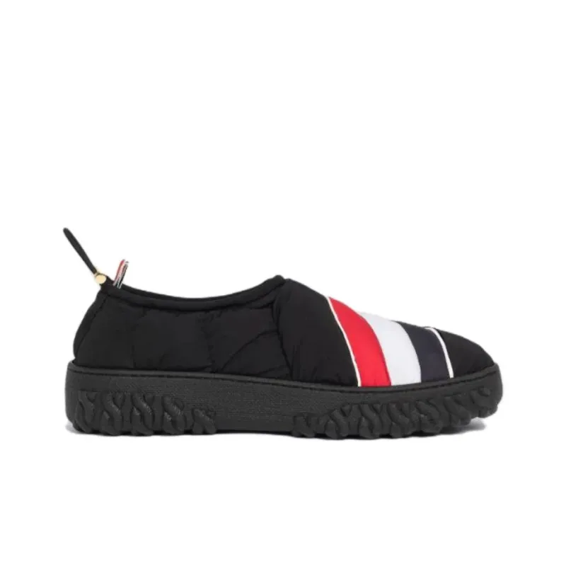THOM BROWNE RWB-stripe Quilted Shoes-1