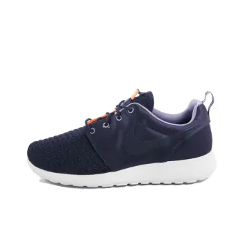 Nike Roshe Run Cushioned Slip-Resistant Lightweight Low-Top Running Shoes Men's Blue Orange