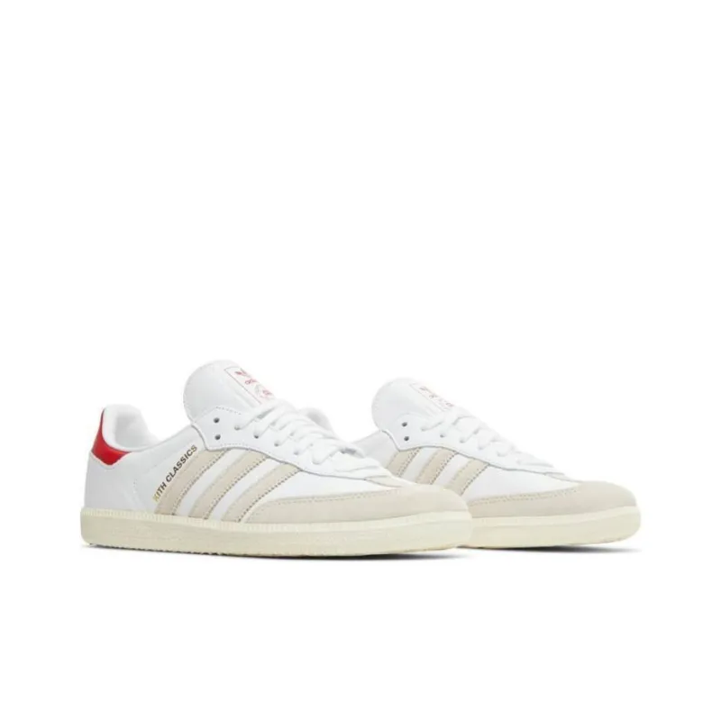 Adidas Samba Og Kith Classics White Red-2