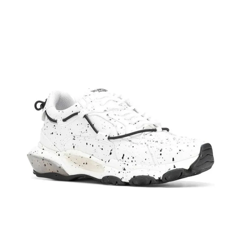 Valentino Bounce Low Top Casual Shoes Men's White-2