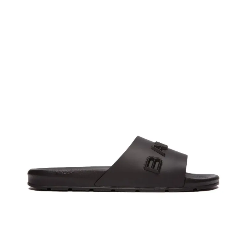 BALLY Logo-embossed Moulded-footbed Slides-1