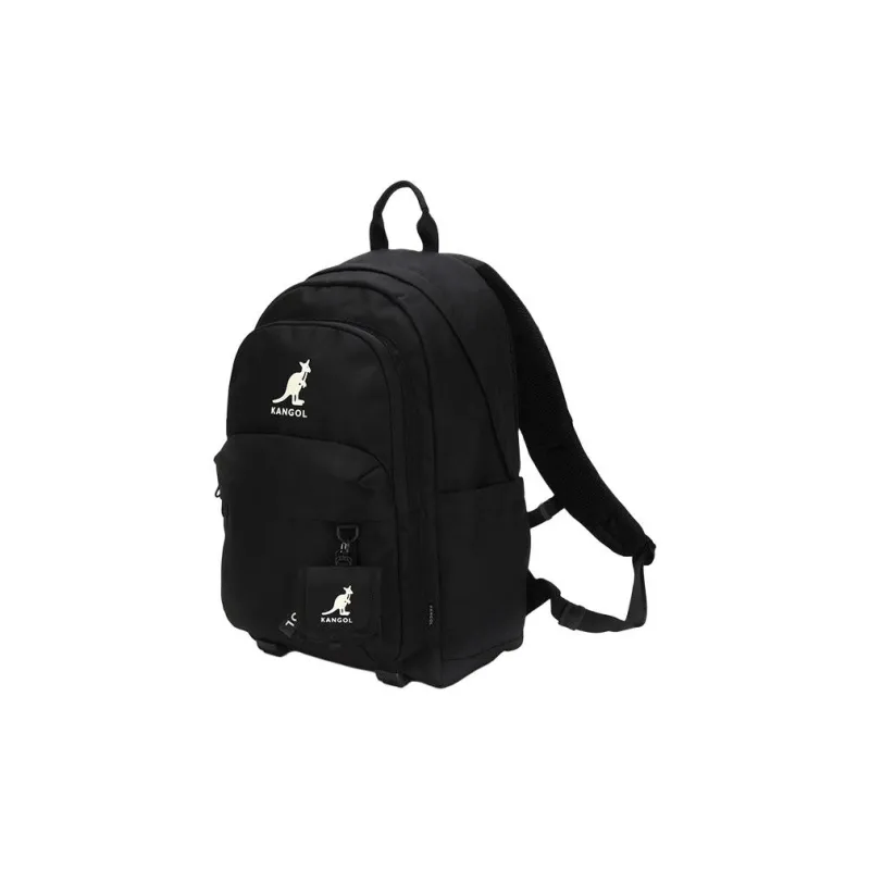 KANGOL Nylon Backpack Regular Unisex Black-1
