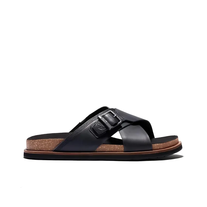 Timberland Amalfi Vibes Slide Slippers Men's Black-1