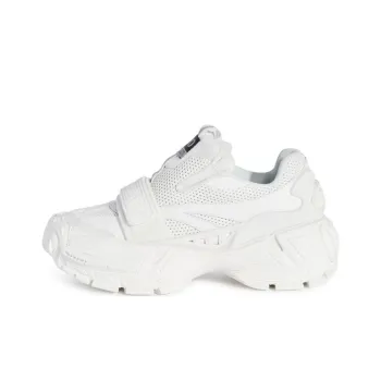 OFF WHITE Glove Round Toe Sneakers