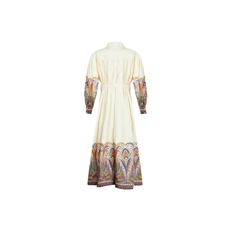 ETRO Paisley print Cotton Shirt Dress-1