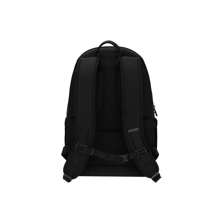 KANGOL Nylon Backpack Unisex Black-2