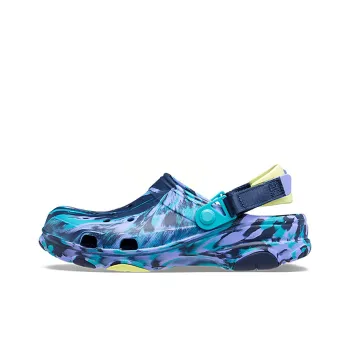 Crocs All-Terrain Marbled Clog Clogs Men's Blue Multicolor