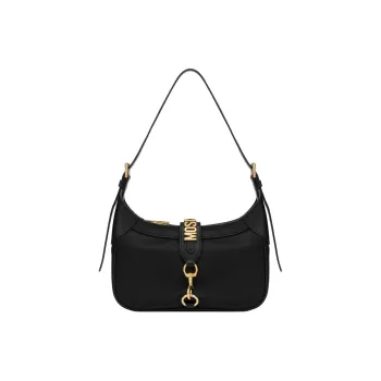 MOSCHINO Logo Lettering Hobo Bag