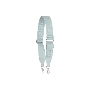 FENDI Fabric Shoulder Strap Bag Strap Women's Light Blue