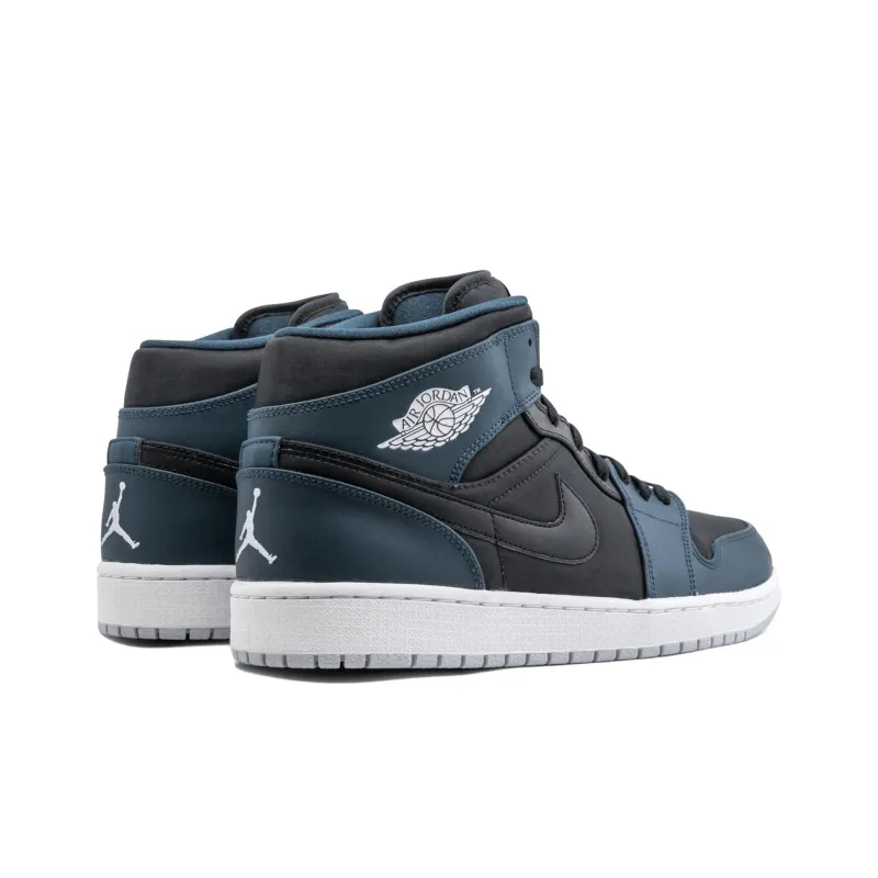 Jordan 1 Mid Night Shade-4