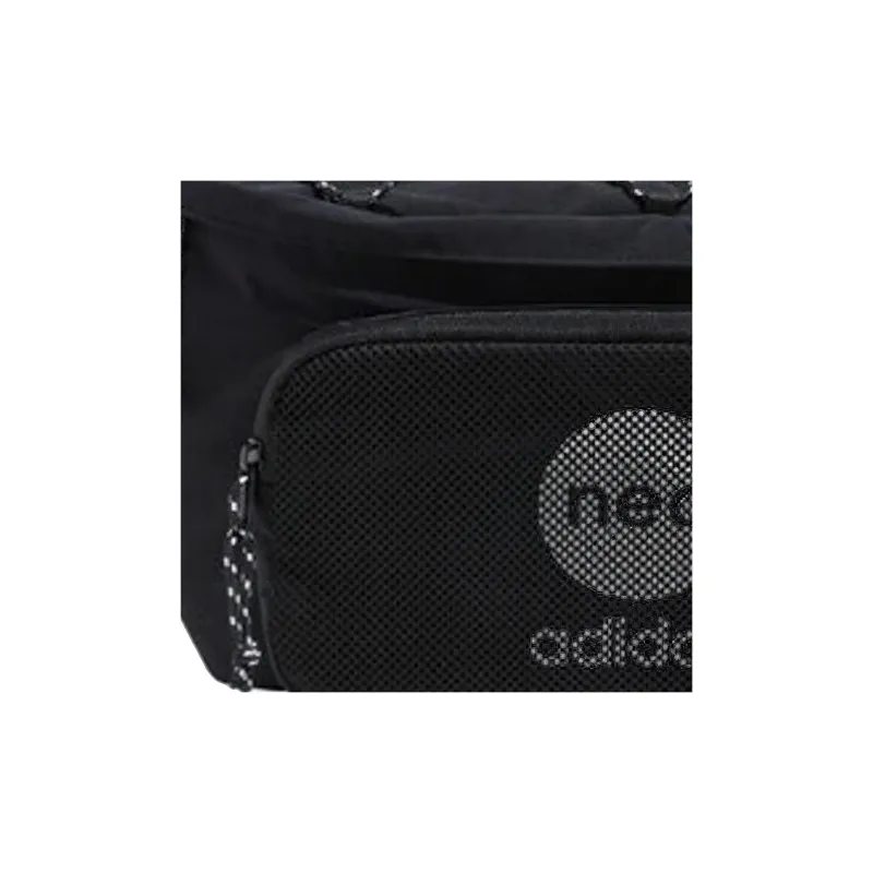 Adidas Neo Recycled Polyester Fanny Pack Regular Unisex Black-3