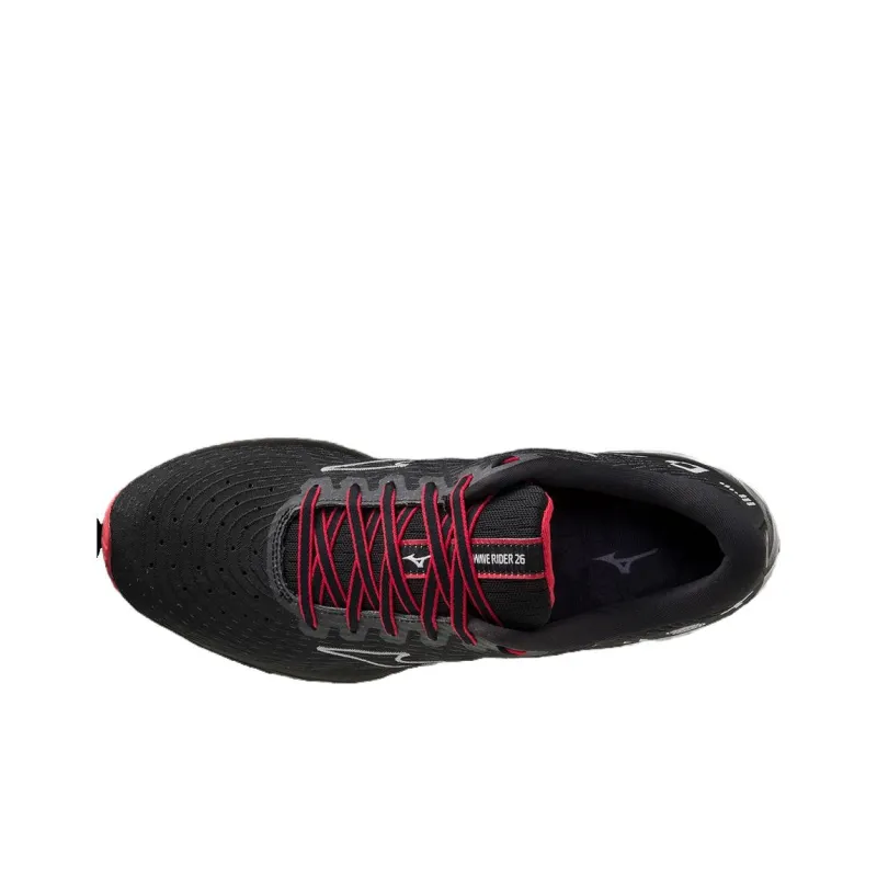 Mizuno Wave Rider 26 Ssw 'Black White Red'-2