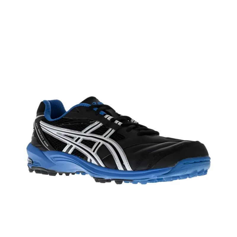 Asics Gel-Hockey Neo 2 Wear-Resistant Low-Top Training Shoes Men's Black Silver-2