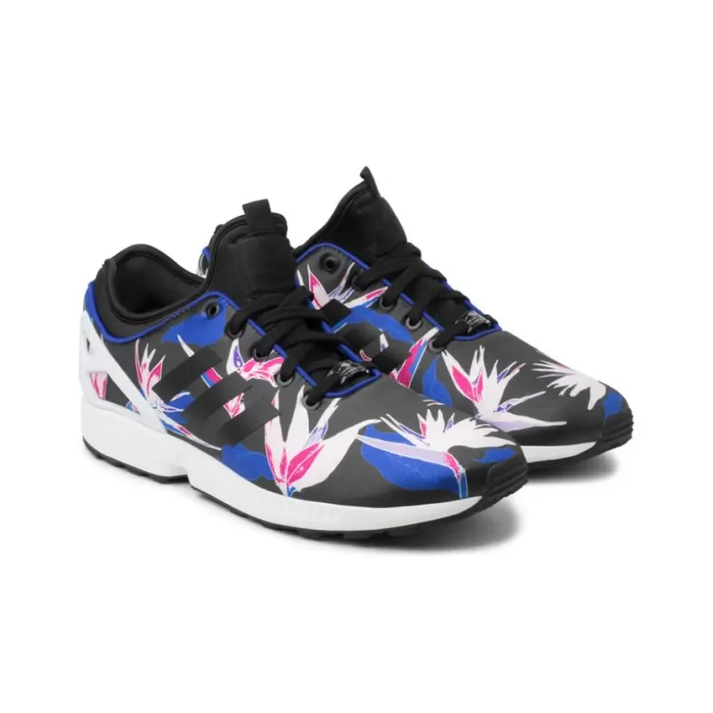 Adidas Zx Flux Floral Blue Blue-2