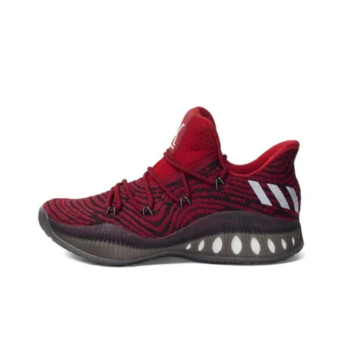 Adidas Crazy Explosive Basketball Shoes Men Low-Top Red/Black