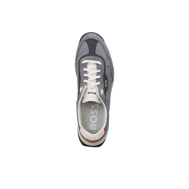 HUGO BOSS Low Top Casual Shoes Men's Blue Gray-2