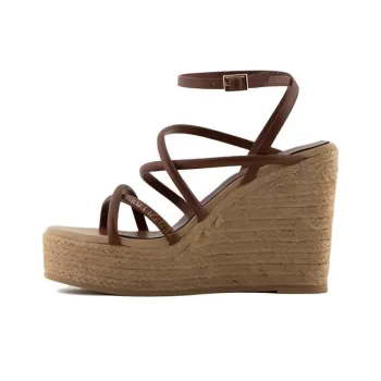 ARMANI EXCHANGEAE Strap Sandals Women's Brown